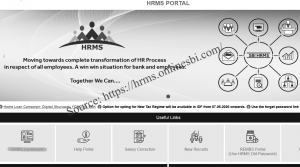 SBI HRMS