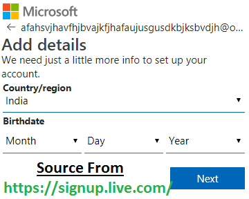 Bing account signup bing account signup
