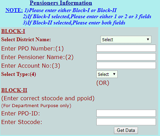 AP Treasury Pensioner Payment Information at treasury.ap.gov.in