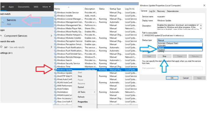 Disable Windows Update