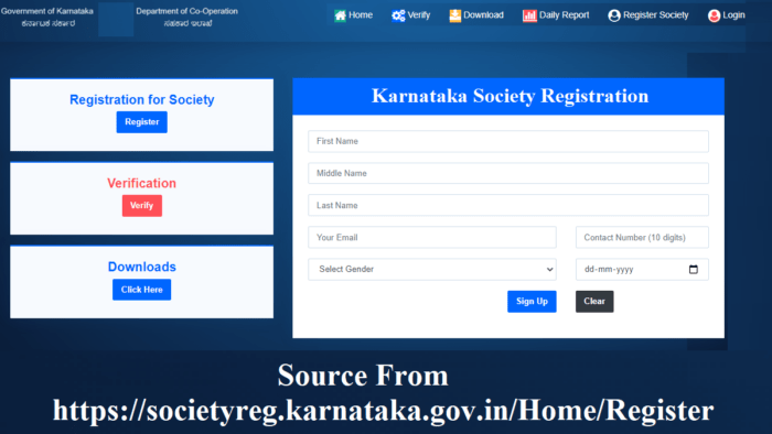 Karnataka Society Registration